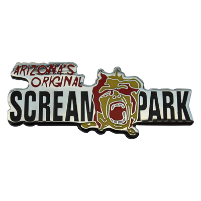 scream park pin